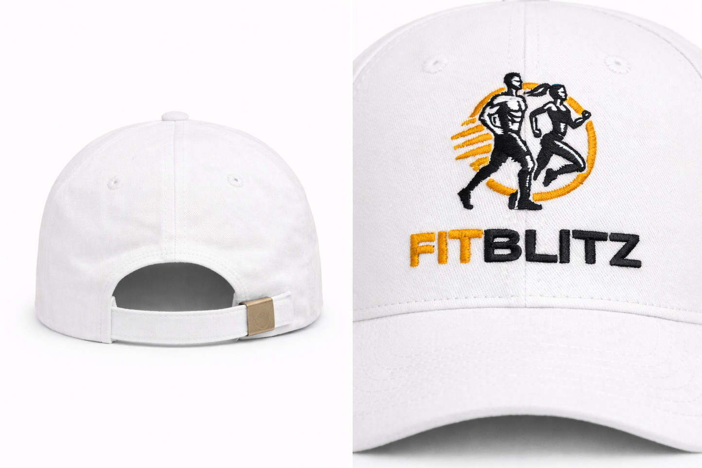 FitBlitz Cap – White Edition