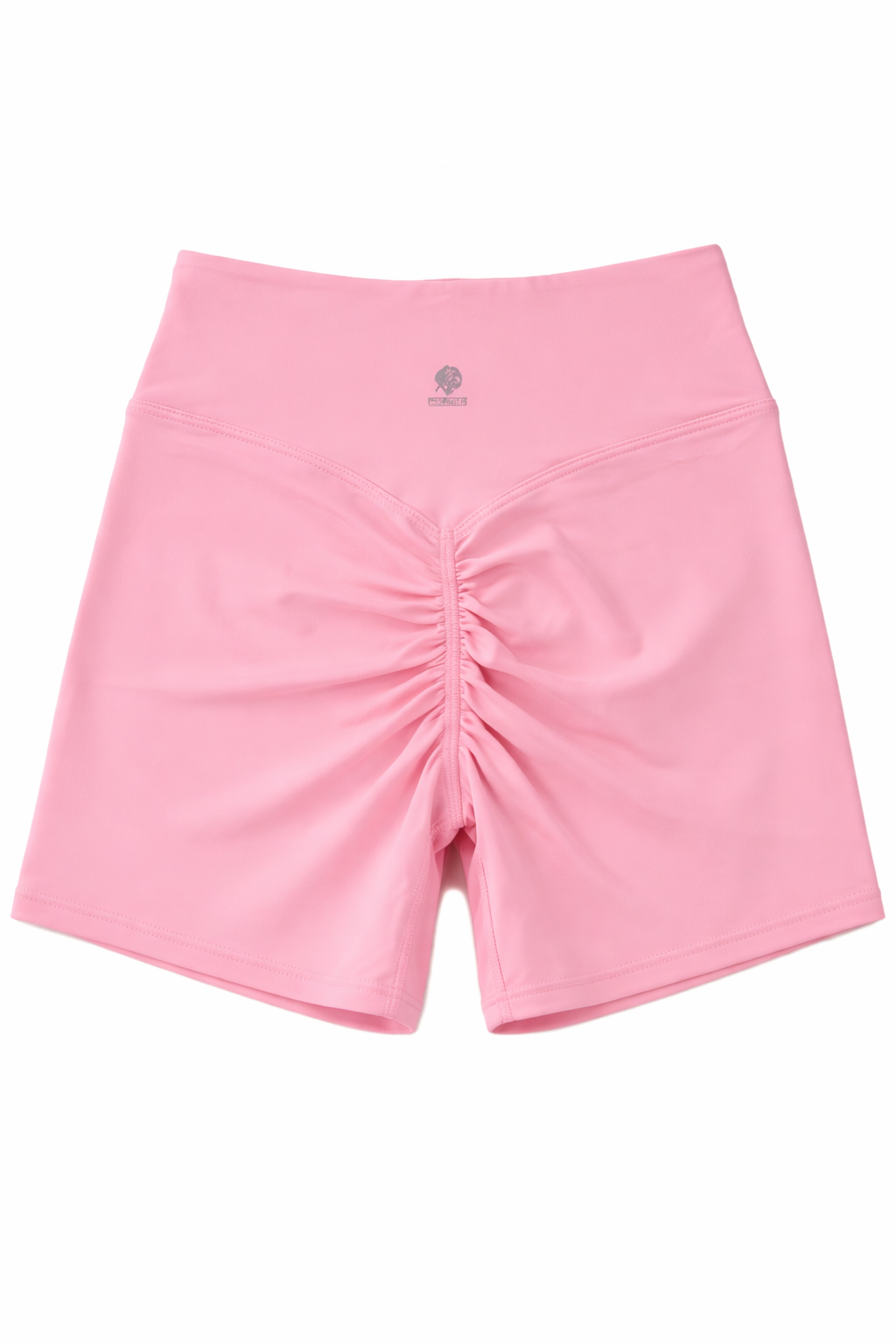 FitBlitz Scrunch Seamless Training Shorts - Baby Pink