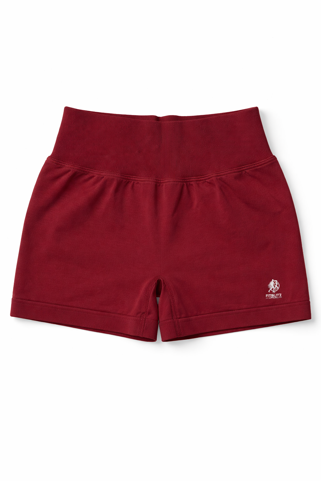 FitBlitz Scrunch Seamless Training Shorts – Wine