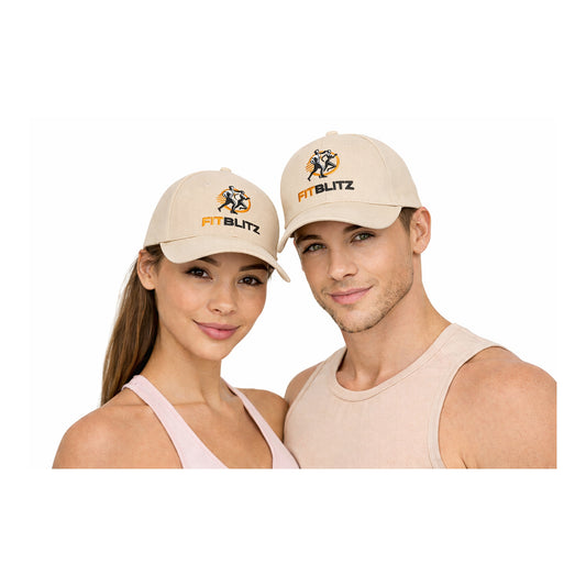 FitBlitz Cap – Beige Edition