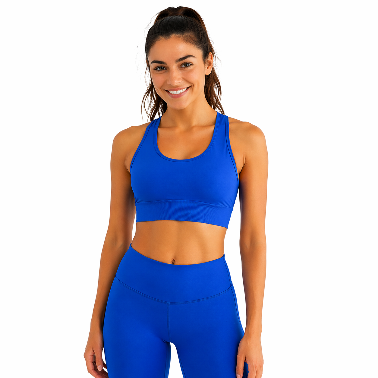 FitBlitz Racerback Bra – Royal Blue